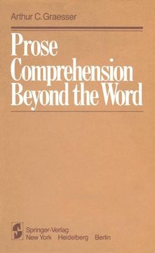 portada Prose Comprehension Beyond the Word