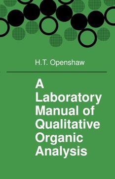 portada A Laboratory Manual of Qualitative Organic Analysis (en Inglés)