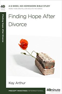 portada Finding Hope After Divorce (40-Minute Bible Studies) (en Inglés)