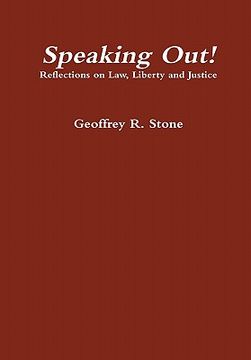 portada speaking out! reflections on law, liberty and justice