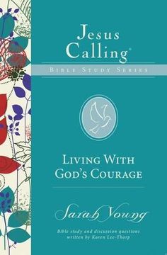portada Living with God's Courage (Jesus Calling Bible Studies) (en Inglés)