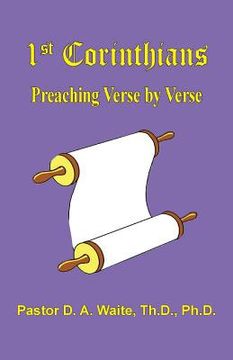 portada 1 Corinthians, Preaching Verse by Verse (en Inglés)