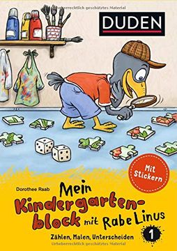 portada Mein Kindergartenblock mit Rabe Linus 1 (en Alemán)