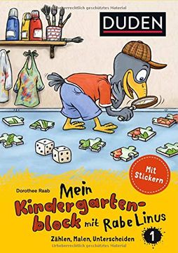 portada Mein Kindergartenblock mit Rabe Linus 1