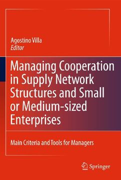 portada Managing Cooperation in Supply Network Structures and Small or Medium-Sized Enterprises: Main Criteria and Tools for Managers (en Inglés)