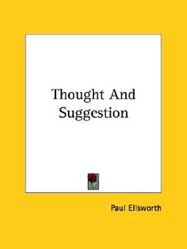 portada thought and suggestion (en Inglés)