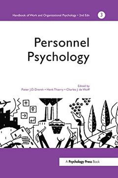portada A Handbook of Work and Organizational Psychology vol 3: Personnel Psychology