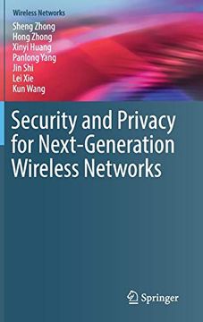portada Security and Privacy for Next-Generation Wireless Networks (en Inglés)