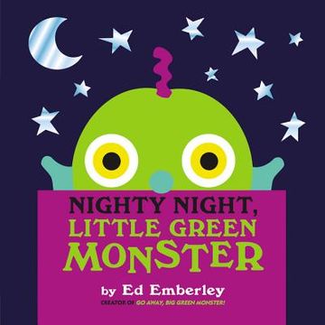 portada nighty night, little green monster (en Inglés)