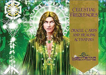 portada Celestial Frequencies: Oracle Cards and Healing Activators (en Inglés)