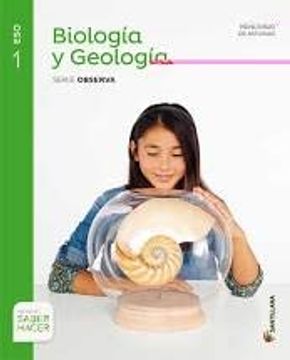 portada Biología y Geología. 3º eso Comunidad de Madrid