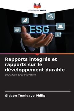 portada Rapports intégrés et rapports sur le développement durable (en Francés)