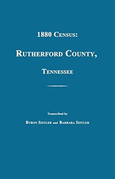 portada 1880 Census: Rutherford County, Tennessee (en Inglés)