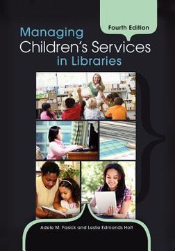 portada managing children's services in libraries (en Inglés)