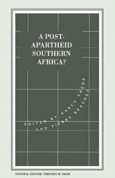 portada A Post-Apartheid Southern Africa? (in English)