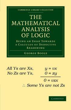 portada The Mathematical Analysis of Logic Paperback (Cambridge Library Collection - Mathematics) 