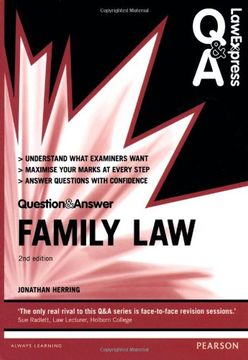 portada Law Express Question and Answer: Family law (Law Express Questions & Answers) (in English)