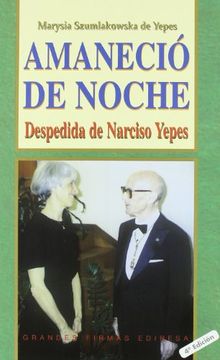 portada Amaneció de noche: despedida de Narciso Yepes (in Spanish)