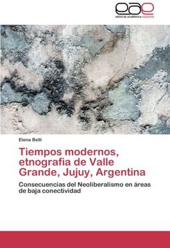 portada Tiempos Modernos, Etnografia de Valle Grande, Jujuy, Argentina