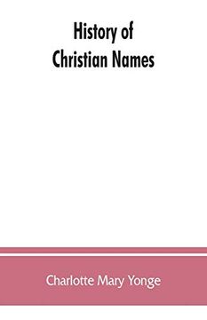 portada History of Christian Names (en Inglés)
