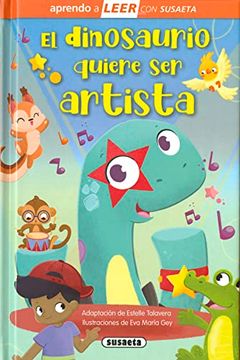 portada Dinosaurio Quiere ser Artista el (in Spanish)