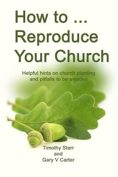 portada how to reproduce your church (en Inglés)
