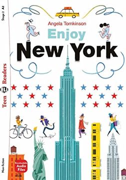 portada Enjoy new York: Englische Lektüre für das 2. Und 3. Lernjahr. Buch + Audio-Cd (Teen eli Readers)