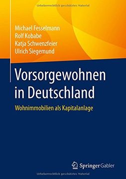 portada Vorsorgewohnen in Deutschland: Wohnimmobilien als Kapitalanlage (in German)