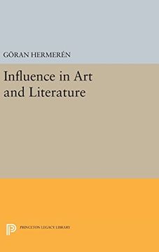 portada Influence in art and Literature (Princeton Legacy Library) (en Inglés)