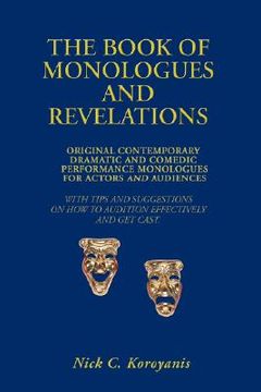 portada book of monologues and revelations (en Inglés)