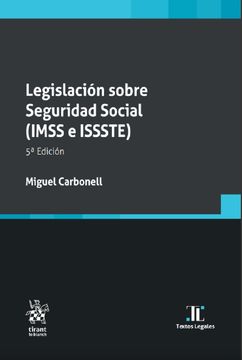 portada Legislación Sobre Seguridad Social (Imss e Issste) / 5 ed.