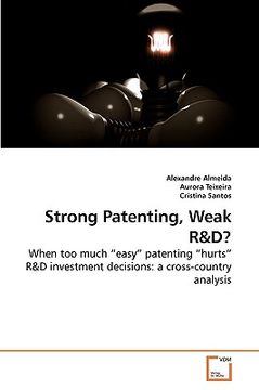 portada strong patenting, weak r (en Inglés)