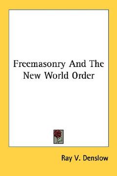 portada freemasonry and the new world order (en Inglés)