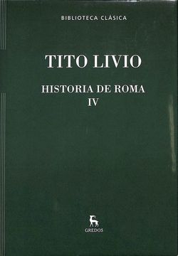 portada Tito Livio- Historia de Roma iv