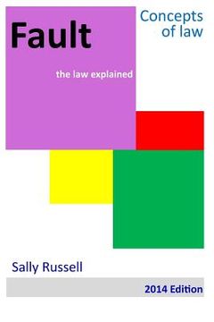 portada Fault the law explained (en Inglés)
