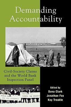 portada demanding accountability: civil society claims and the world bank inspection panel (en Inglés)