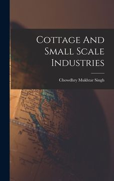 portada Cottage And Small Scale Industries (in English)