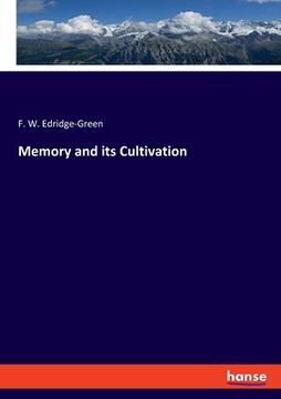 portada Memory and its Cultivation (en Inglés)