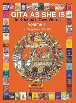 portada Gita As She Is, In Krishna's Own Words, Book III