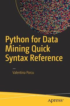 portada Python for Data Mining Quick Syntax Reference