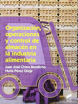 portada Organizacion, Operaciones Y Control De Almacen En La Industria Alimentaria