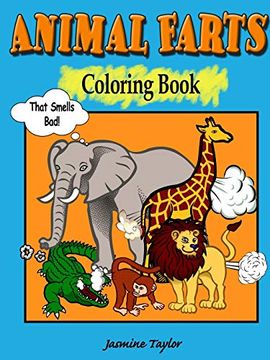 portada Animal Farts Coloring Book (en Inglés)