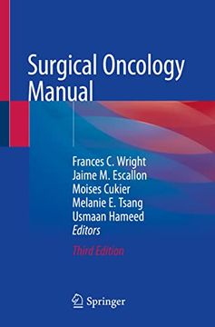 portada Surgical Oncology Manual (en Inglés)