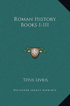 portada roman history books i-iii (en Inglés)