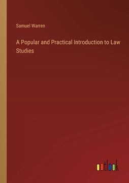 portada A Popular and Practical Introduction to Law Studies (en Inglés)