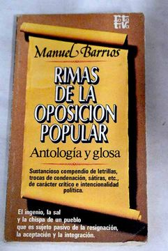 portada Rimas de la Oposición Popular
