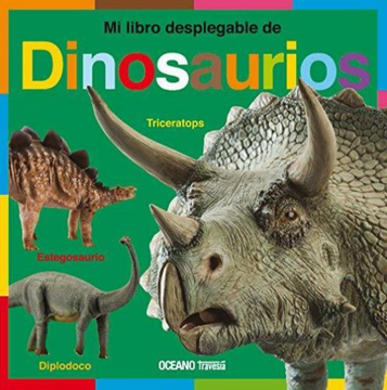 portada Mi Libro Desplegable de Dinosaurios (in Spanish)