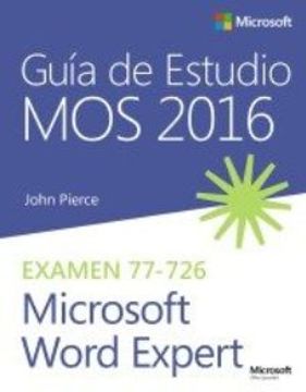portada Guia de Estudio mos 2016 Para Microsoft Word Expert (in Spanish)