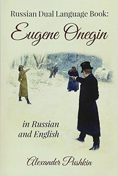 portada Russian Dual Language Book: Eugene Onegin in Russian and English (en Inglés)