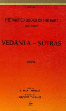 portada Vedanta-Sutras: With the Commentary by Ramanuja in 3 Vols: The Sacred Books of the East Vols; 34, 38 & 48